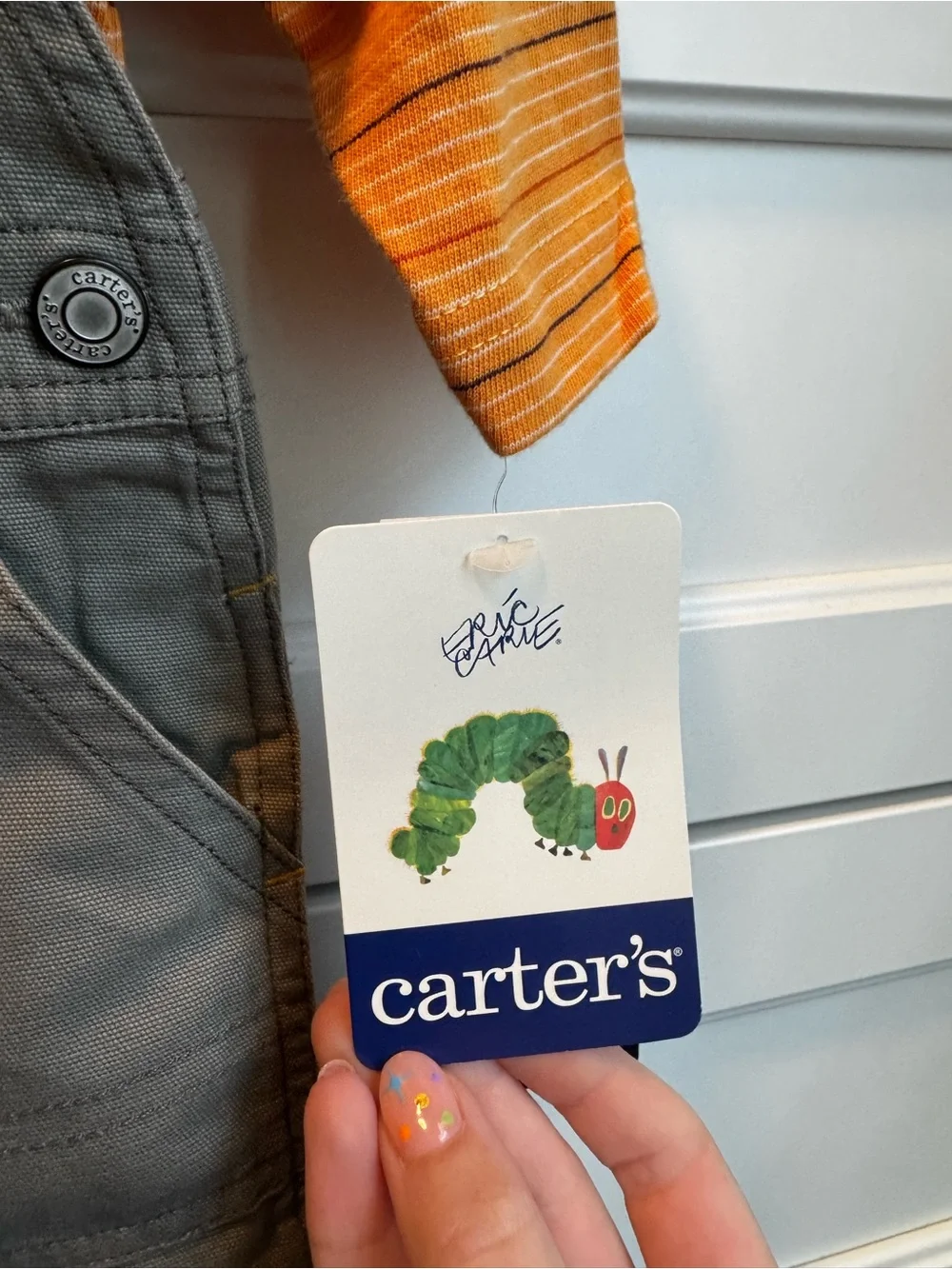 NWT vintage Carters/Osh Kosh 3-9 months outfits, Eric Carle